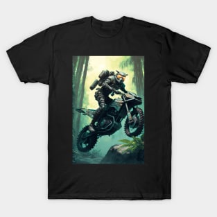 Dirt Bike in the Jungle T-Shirt